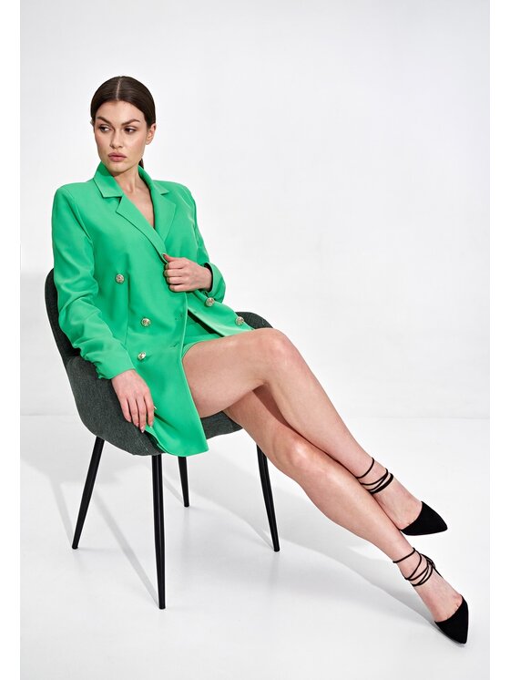 FIGL FIGL Marynarka M865 Zielony Regular Fit