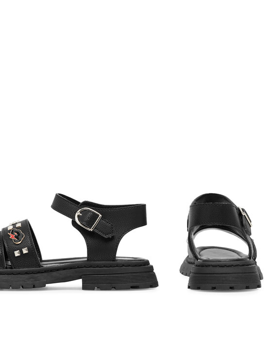 DeeZee DeeZee Sandali CM230805-2 Črna