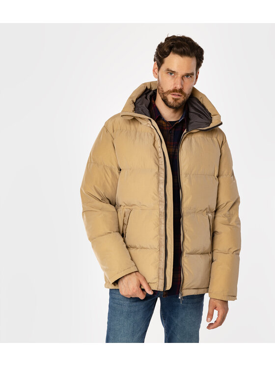 Lee Cooper Lee Cooper Kurtka zimowa MANUEL Beżowy Regular Fit