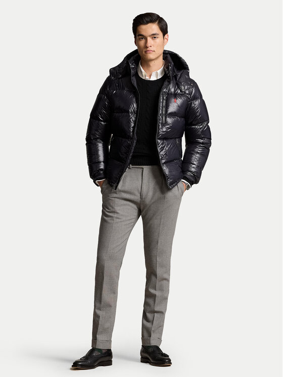 Polo Ralph Lauren Polo Ralph Lauren Vatovaná bunda 710950912001 Černá Regular Fit
