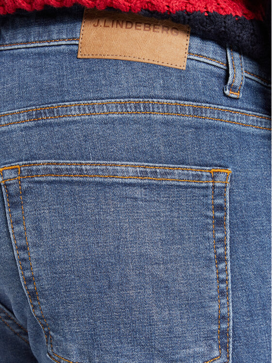 J.Lindeberg J.Lindeberg Jeansy Jay Active FMDP05714 Niebieski Slim Fit