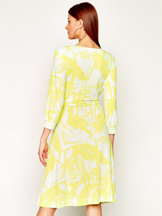 Laurèl Laurèl Ежедневна рокля 11038 Жълт Regular Fit