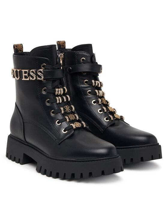 Guess Guess Trapery FLFFIC ELE10 Czarny
