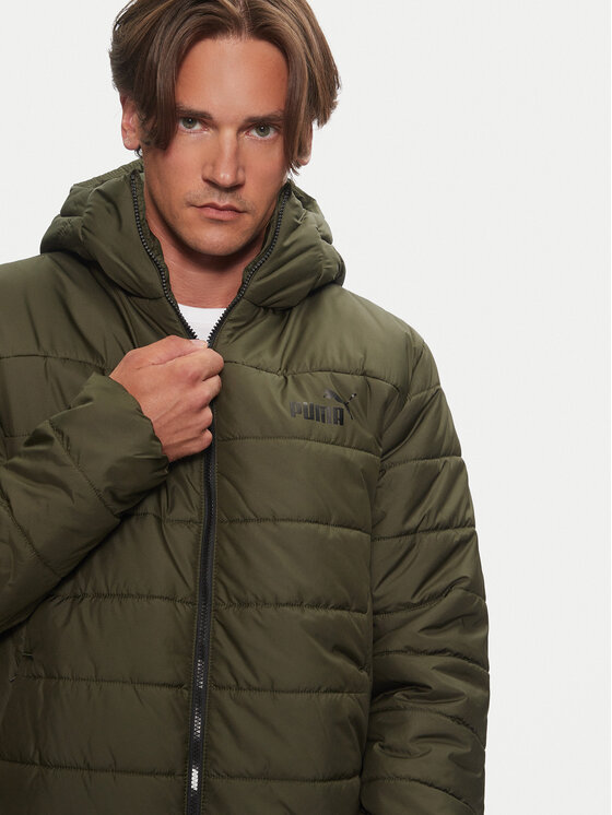 Puma Puma Зимно яке Essentials 848938 Зелен Regular Fit