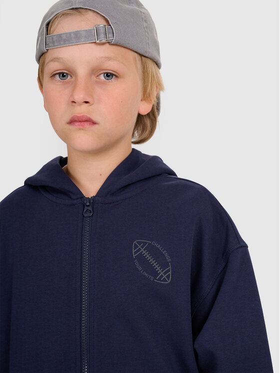 4F 4F Bluza URBAN COMMUTER Granatowy Oversize