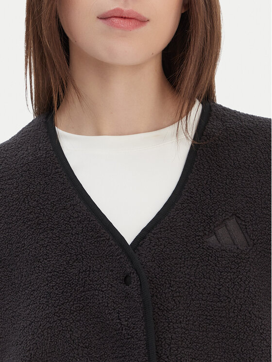 adidas adidas Cardigan Future Icons 3-Stripes KB5233 Nero Loose Fit