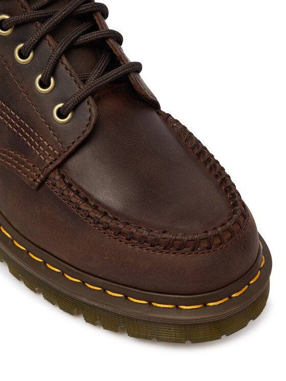 Dr. Martens Dr. Martens Kotníková obuv Lowell Chukka DM43350201 Tmavě hnědá