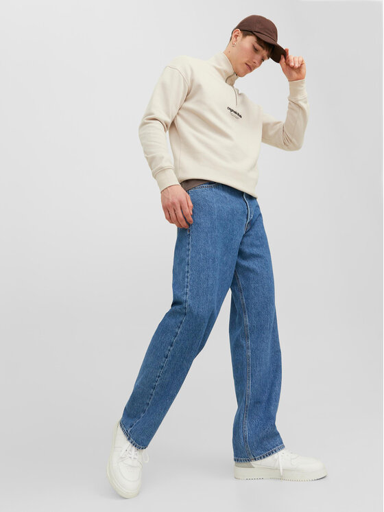 Jack&Jones Jack&Jones Džinsai Alex 12236078 Mėlyna Baggy Fit