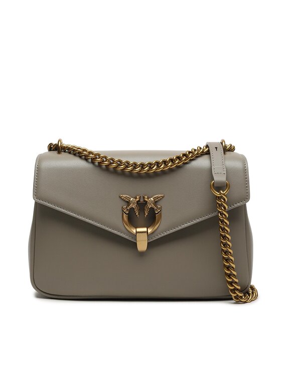 PINKO Pinko Handtasche Cupido Messenger Classic AI 23-24 PLTT 101512 A0QO Beige