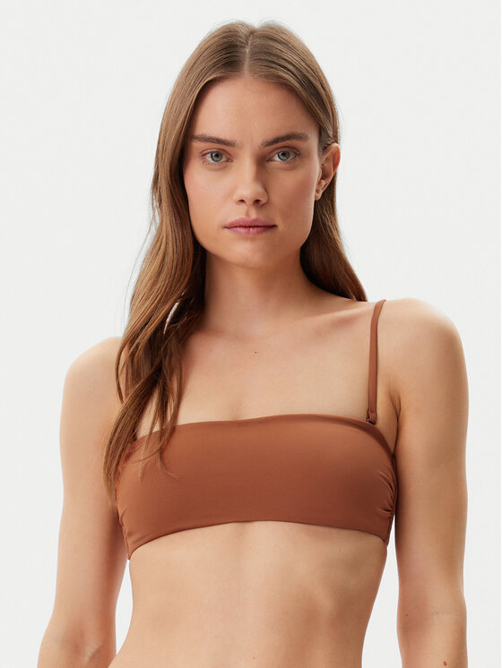 Calvin Klein Swimwear Calvin Klein Swimwear Bikini partea de sus KW0KW02845 Maro