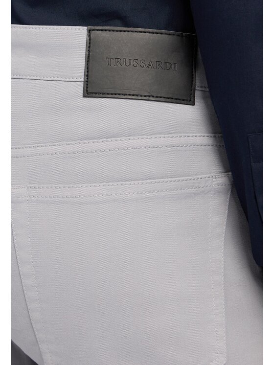 Trussardi Trussardi Pantalone da abito P700H004766N013 Grigio Regular Fit
