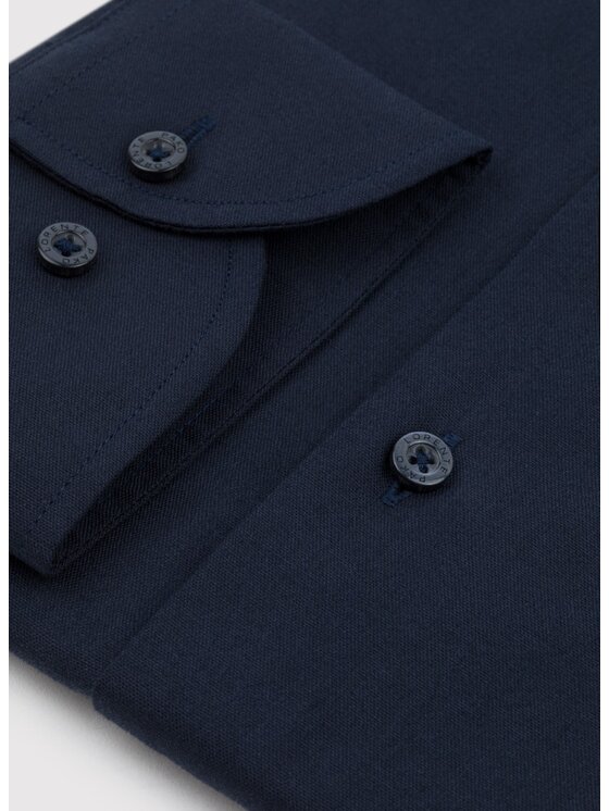 Pako Lorente Pako Lorente Koszula P000B-1X-008 Granatowy Slim Fit