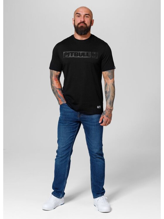 PITBULL PITBULL T-Shirt AUTOMATIC Czarny Regular Fit