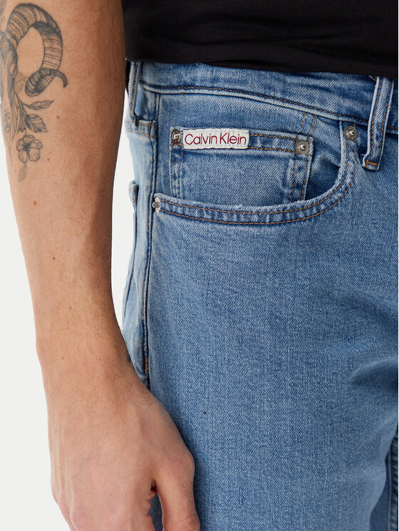 Calvin Klein Jeans Calvin Klein Jeans Blugi LV04RB737G Albastru Slim Fit