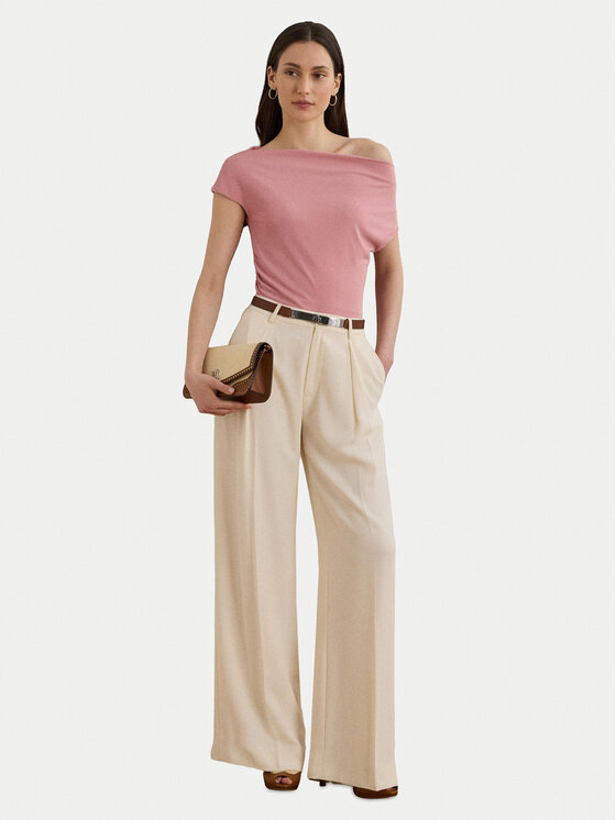 LAUREN RALPH LAUREN LAUREN RALPH LAUREN Majica 2,00964E+11 Ružičasta Slim Fit