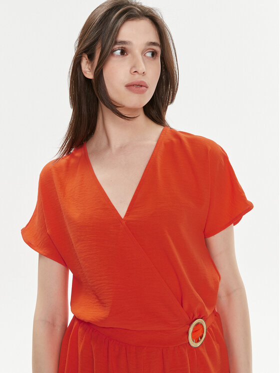 Morgan Morgan Jumpsuit 241-SHOLA Arancione Regular Fit