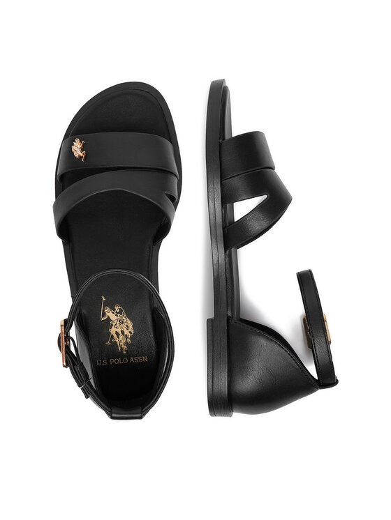 U.S. Polo Assn. U.S. Polo Assn. Sandały EO-CASSIE003W/6Y1 Czarny