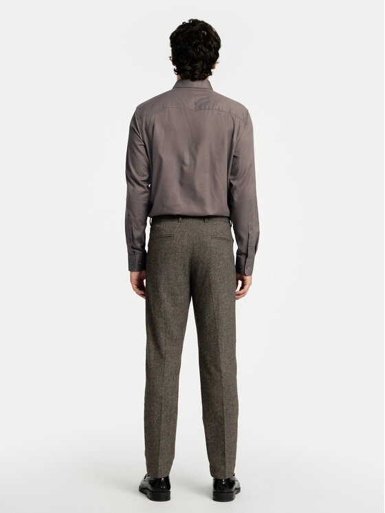 Selected Homme Selected Homme Πουκάμισο 16090212 Γκρι Slim Fit