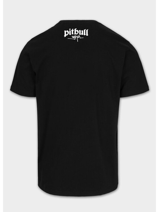 PITBULL PITBULL T-Shirt ESQUELETO Czarny Regular Fit