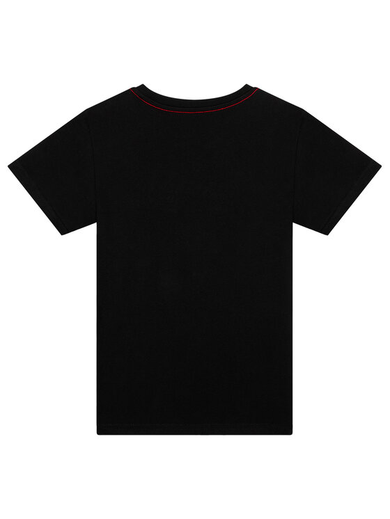 Guess Guess Футболка L73I55 K8HM0 Чорний Regular Fit