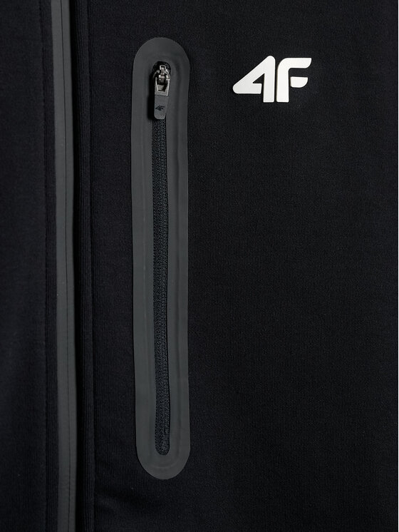 4F 4F Mikina IRON MODE Černá Regular Fit