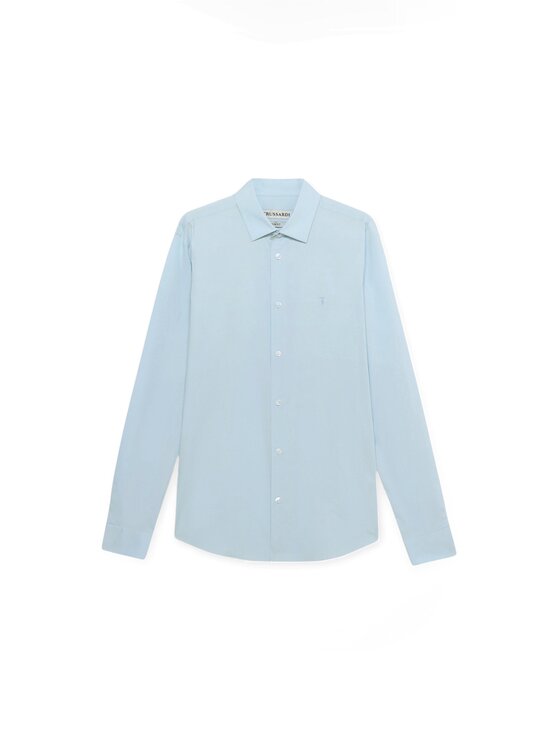 Trussardi Trussardi Koszula 5004N000052N004 Turkusowy Regular Fit
