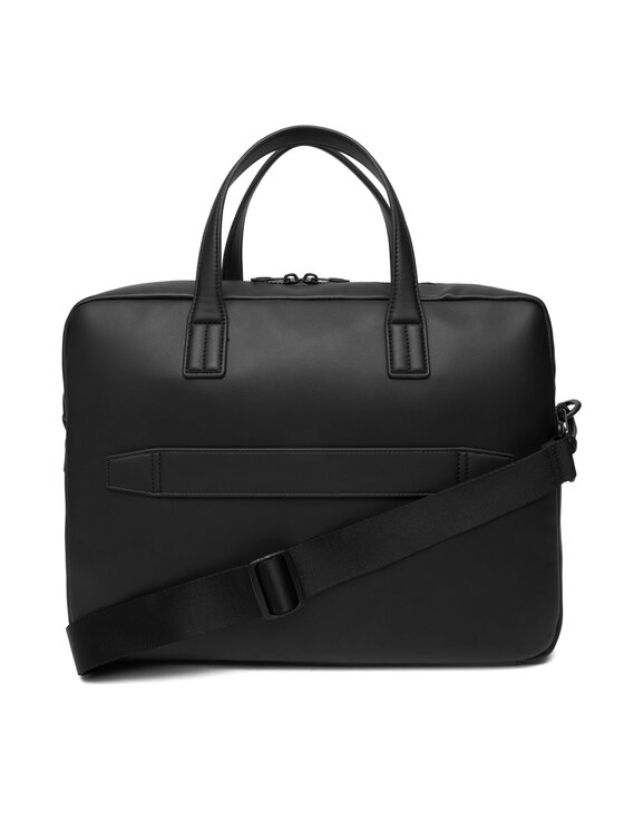 Tommy Hilfiger Tommy Hilfiger Torba za laptop Th Flag Computer Bag AM0AM13989 Crna