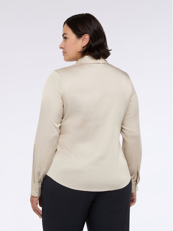 Fiorella Rubino Fiorella Rubino Camicia 5002T001399N011 Écru Regular Fit