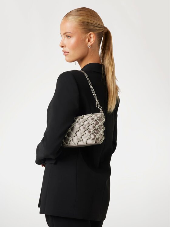 Guess Guess Torebka 168241 Srebrny