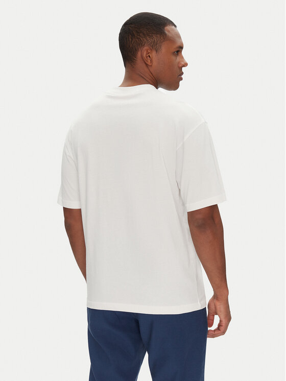 HUGO HUGO Тишърт Duwom 50538972 Екрю Relaxed Fit