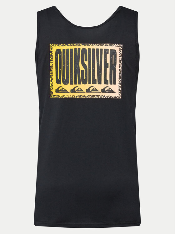 Quiksilver Quiksilver Tank top marškinėliai Long Fade Tank EQYZT07663 Juoda Regular Fit