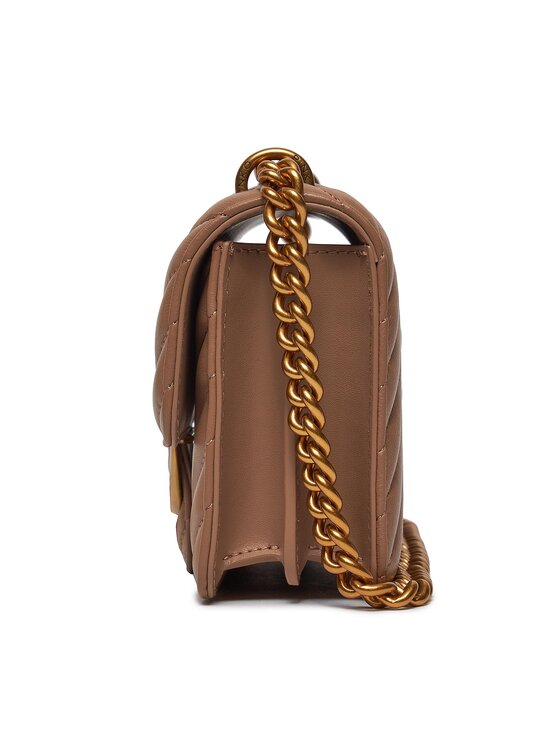 PINKO Pinko Handtasche Love One Mini Dc AI 23-24 PLTT 100074 A0GK Braun