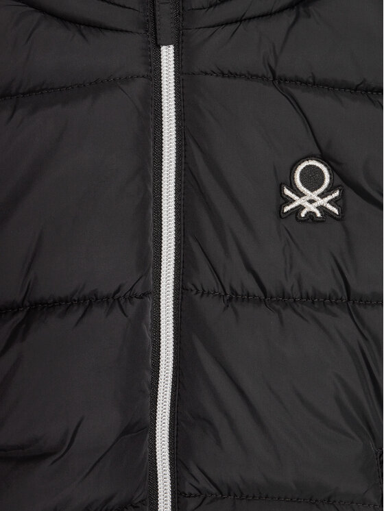 United Colors Of Benetton United Colors Of Benetton Geacă de iarnă 2LETCN04Y Negru Regular Fit