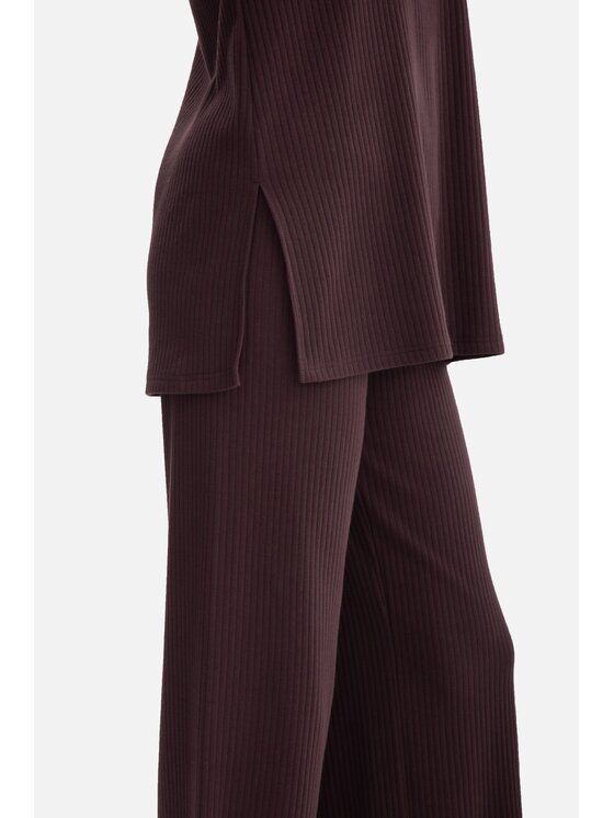 BeWear BeWear Bluzka b301 Brązowy Baggy Fit