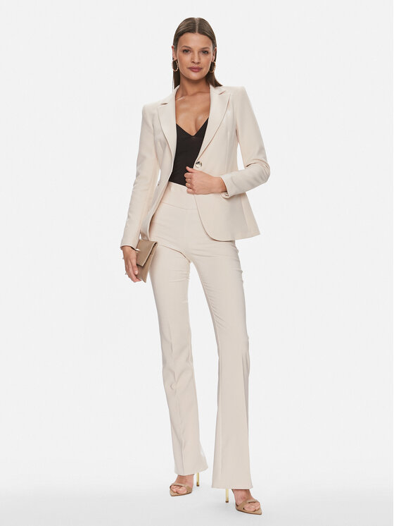 Rinascimento Rinascimento Штани з тканини CFC0117682003 Бежевий Regular Fit