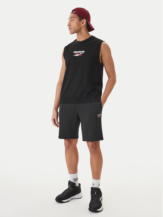 Reebok Reebok Trikó Bradshaw RK25560CCM Fekete Regular Fit