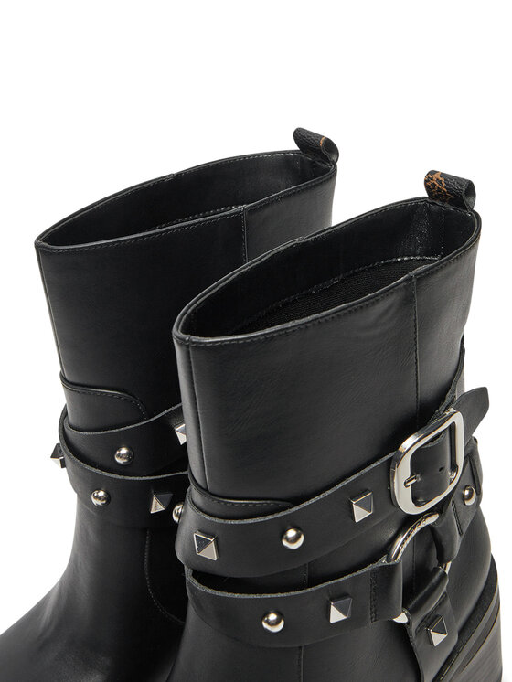 Guess Guess Členková obuv Jhina FLFJHI ELE10 Čierna