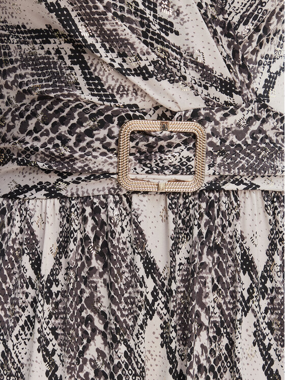 Morgan Morgan Poletna obleka 261-RVIP Bež Slim Fit