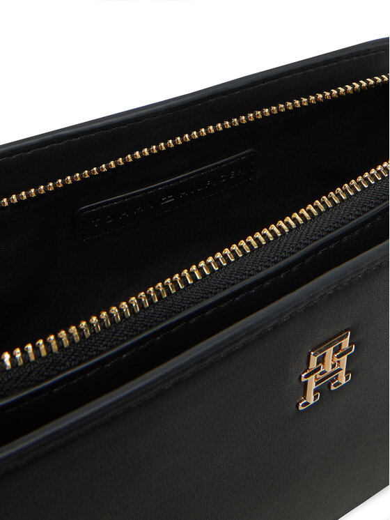 Tommy Hilfiger Tommy Hilfiger Τσάντα Th Logotape Camera Bag AW0AW17229 Μαύρο