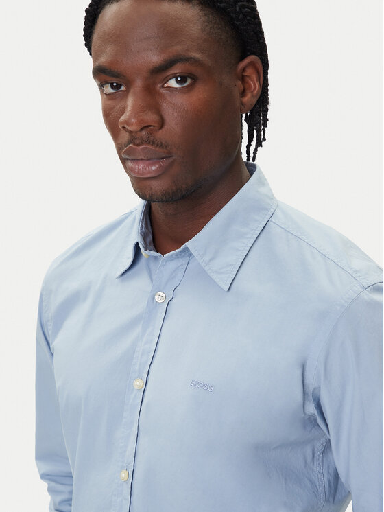 BOSS BOSS Сорочка Relegant 50518304 Блакитний Regular Fit
