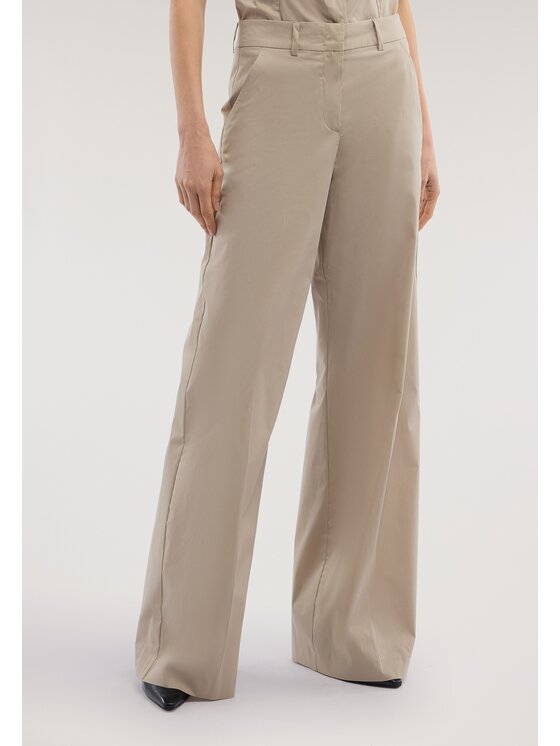 Trussardi Trussardi Pantaloni di tessuto P272A002362N012 Crema Over Fit