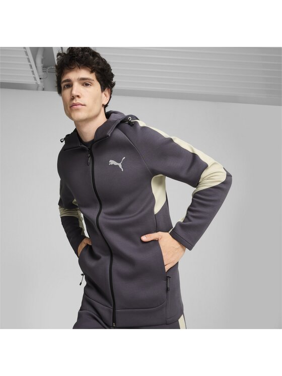 Puma Puma Bluza 681700 Szary Regular Fit