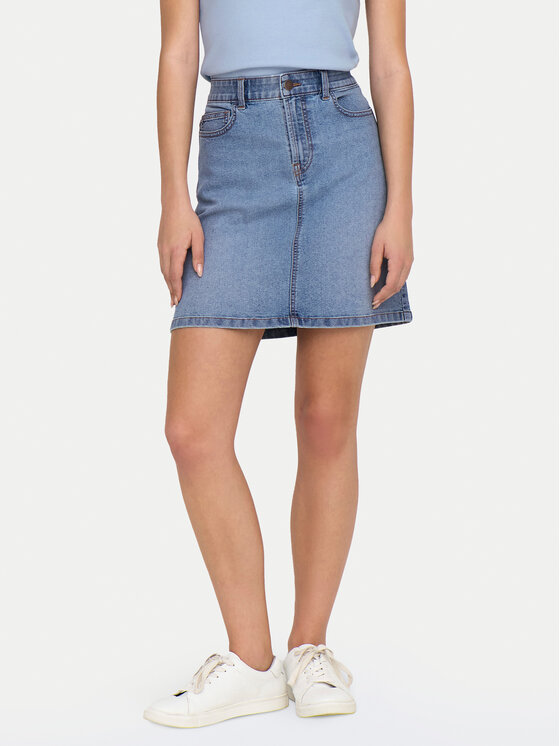 JDY JDY Jeansrock Moon 15346528 Blau Regular Fit