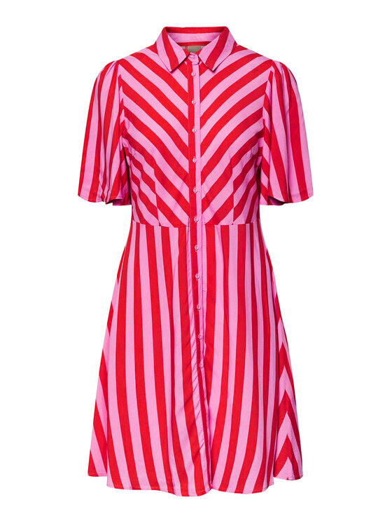 YAS YAS Vestito chemisier Savanna 26029347 Viola Regular Fit