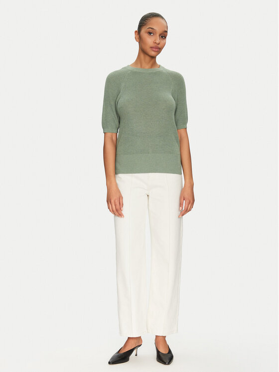 ONLY ONLY Sweter Lecia 15339541 Zielony Regular Fit