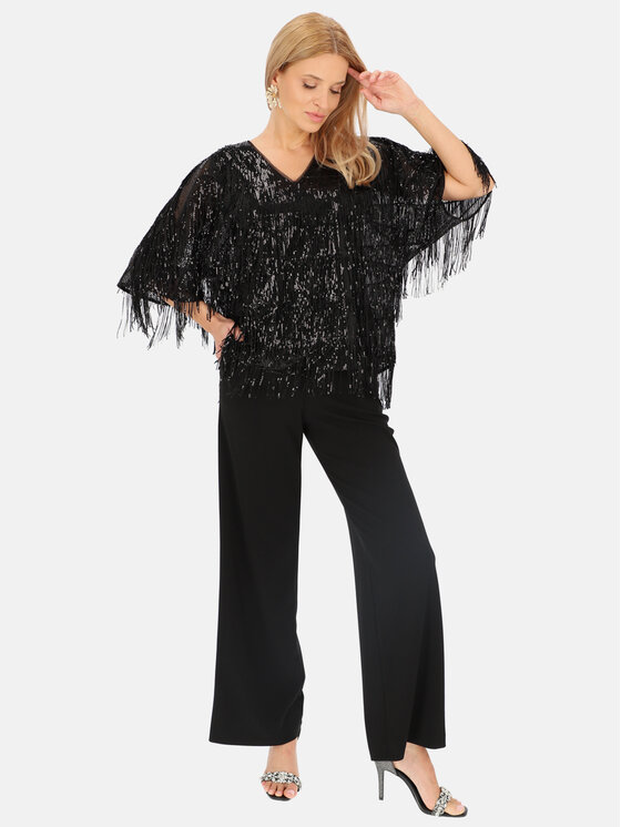 L’AF L’AF Bluzka Moris Czarny Regular Fit