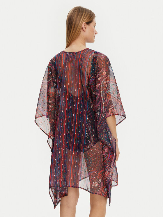Miraclesuit Miraclesuit Sukienka plażowa Dynasty 6552302 Kolorowy Relaxed Fit