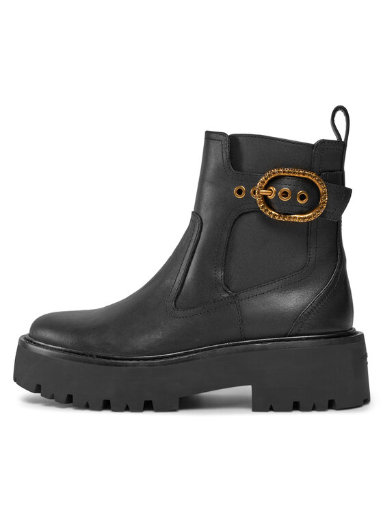 Kurt Geiger Kurt Geiger Kotníková obuv s elastickým prvkem 225-Mayfair Chelsea Boot 625700109 Černá