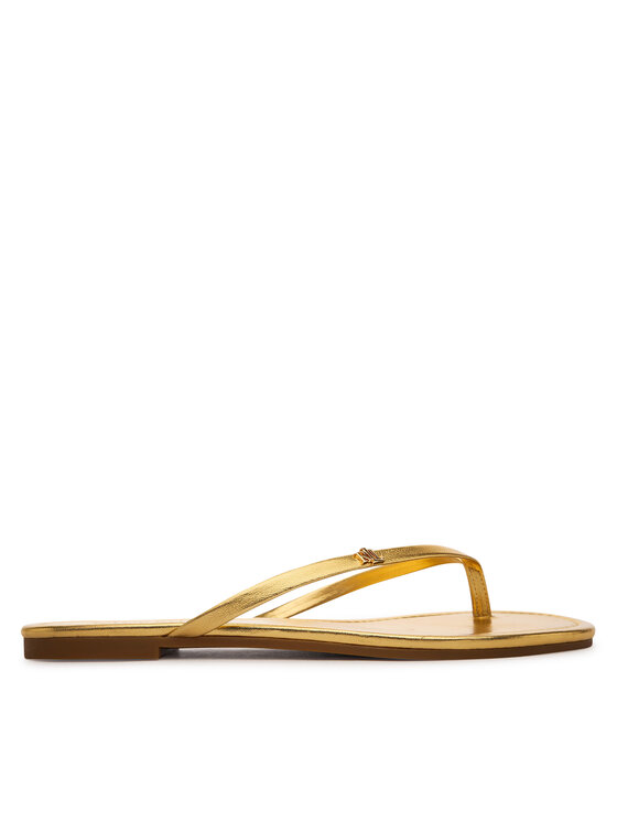 LAUREN RALPH LAUREN LAUREN RALPH LAUREN Žabky 802959563001 Zlatá