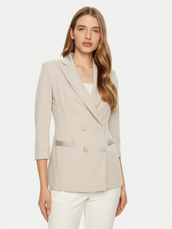 Imperial Imperial Zakó JU25IAW Bézs Slim Fit